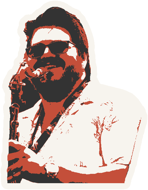Sax Wizard, of The Lee Harrold Club